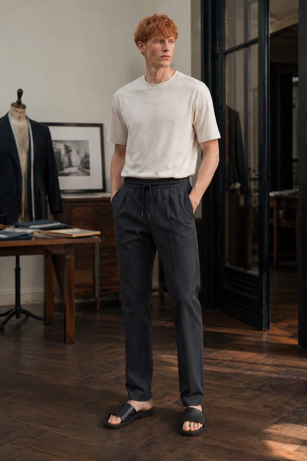 Barber 18 drawcord trouser fit file preview