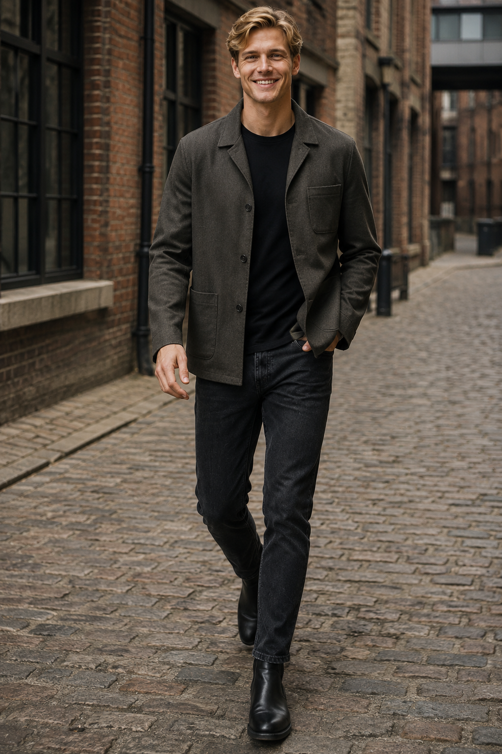 Clerk 30 tailored jacket front fit record
