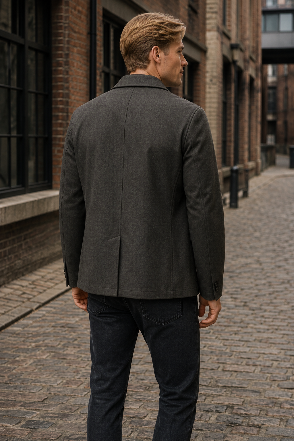 Clerk 30 tailored jacket back shoulder read