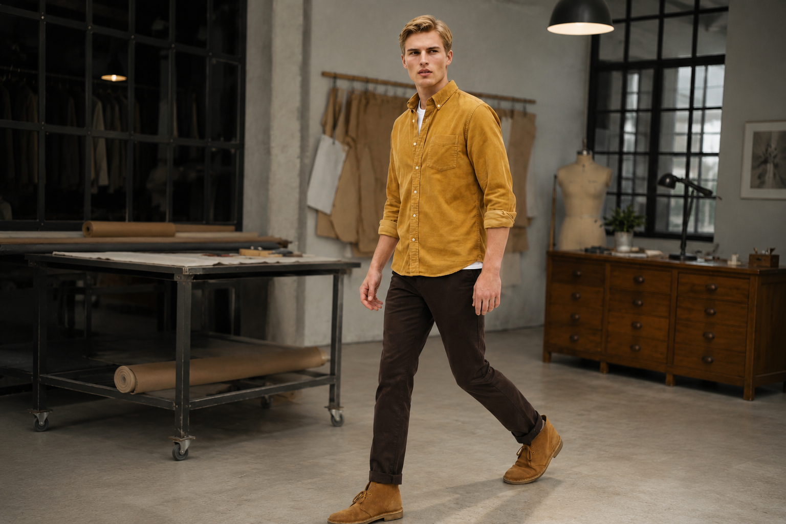 Clerk 51 Oxford shirt hem and sleeve note