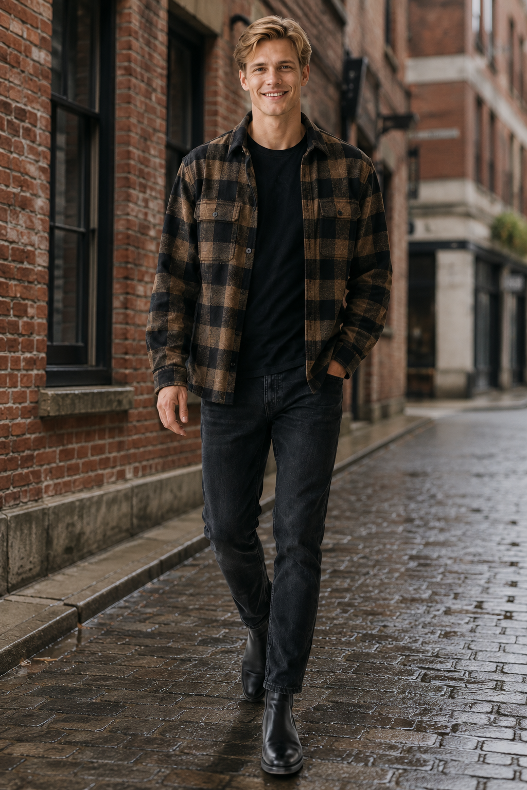 Bounces 55 tailored jacket front fit record