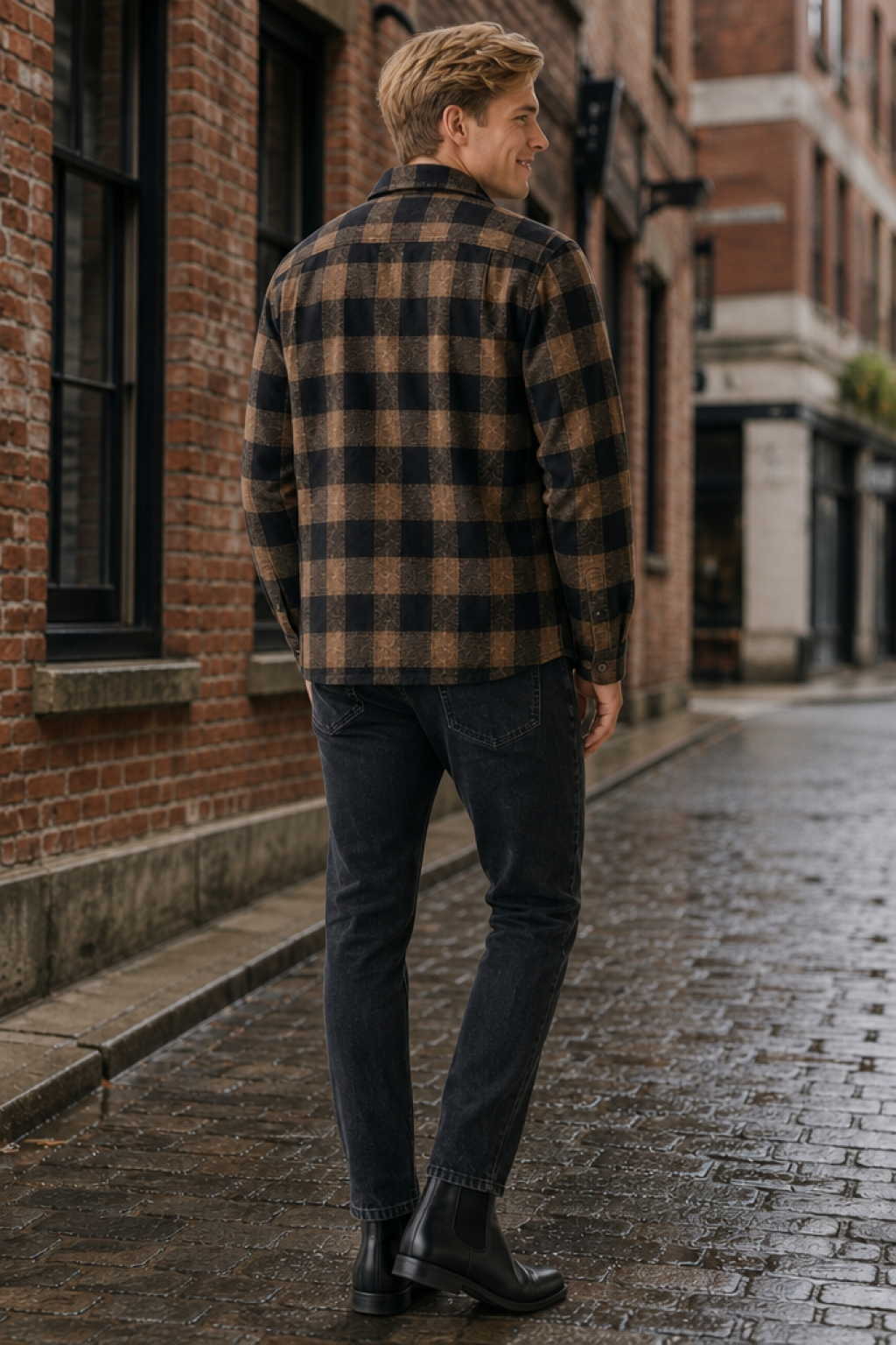 Bounces 55 tailored jacket back shoulder read