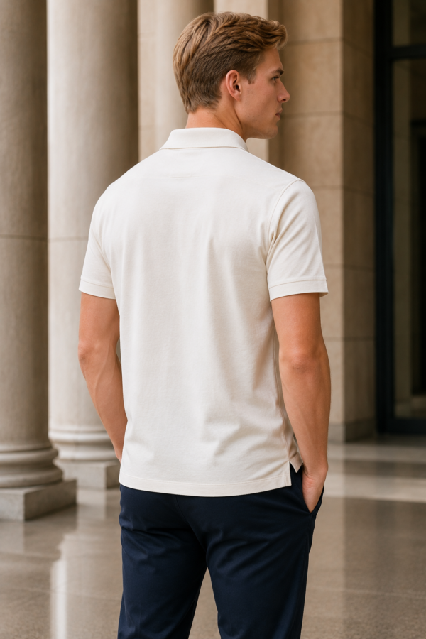 Bounces Clean Polo back or construction