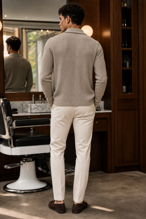 N9 04 rib cardigan back or construction