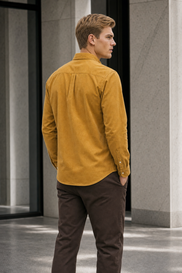 Bounces 06 Oxford shirt back or construction