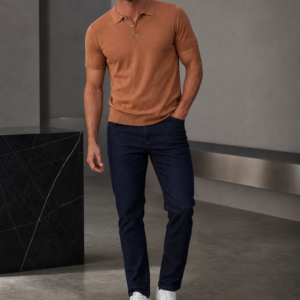 Bounces 07 knit polo product hero