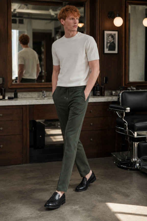 Barber 08 drawcord trouser alternate angle