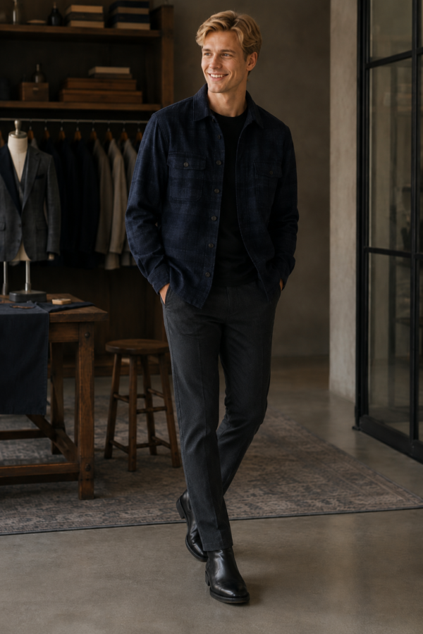 Clerk 10 tailored jacket alternate angle