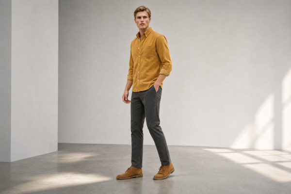 Clerk 11 Oxford shirt context view