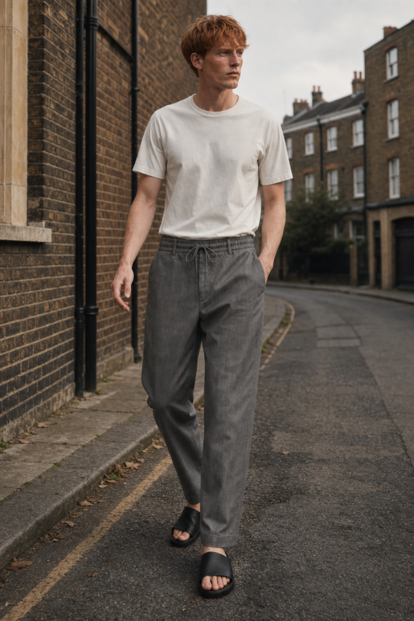 Turner 13 drawcord trouser alternate angle