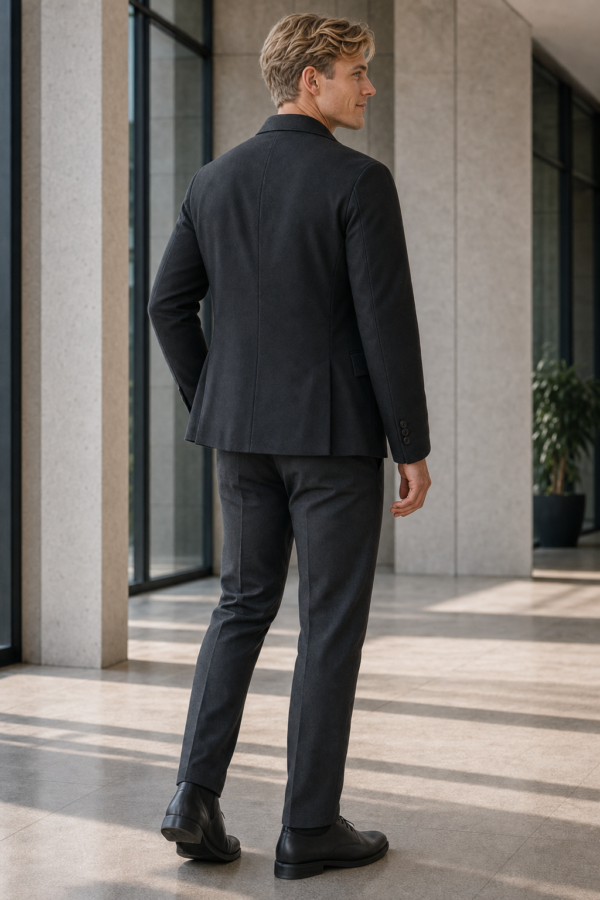 Bounces 15 tailored jacket back or construction
