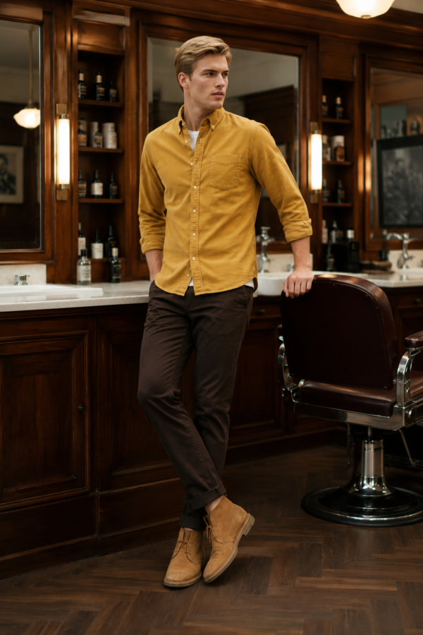 Bounces 16 Oxford shirt alternate angle