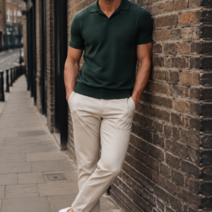 Bounces 17 knit polo product hero