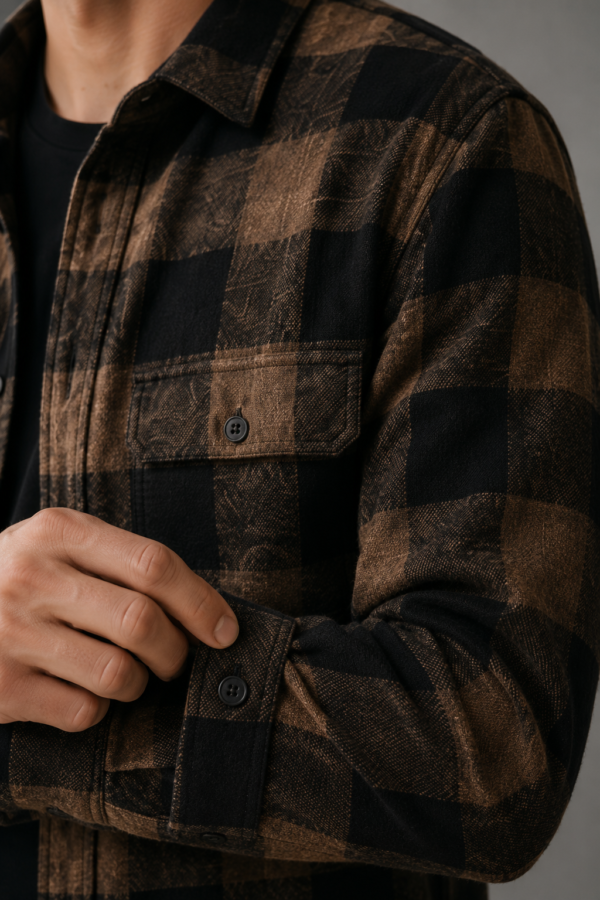 Clerk 20 tailored jacket fabric detail