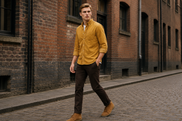 Clerk 21 Oxford shirt context view