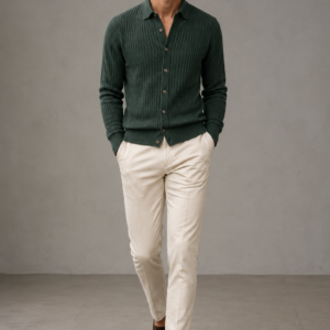 N9 24 rib cardigan product hero