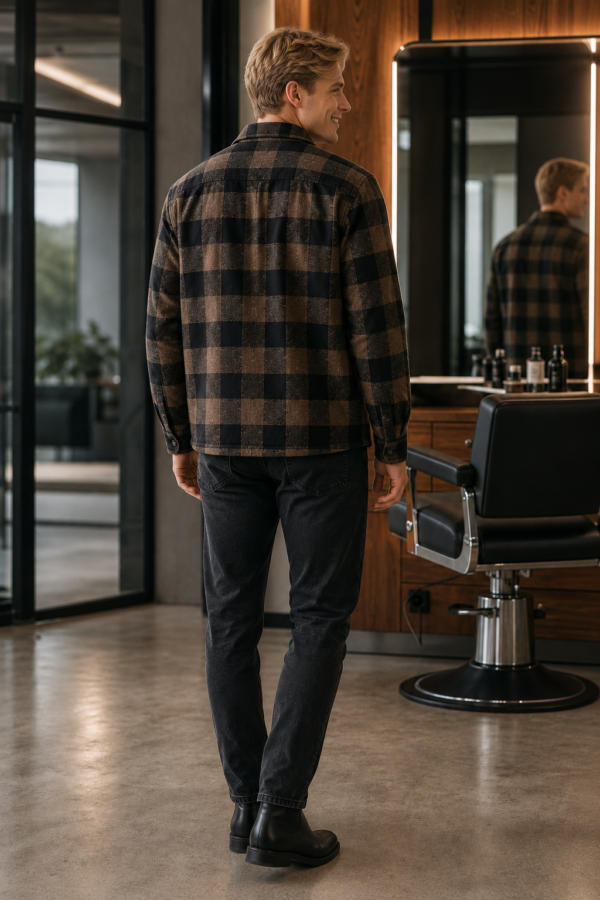 Bounces 25 tailored jacket back or construction