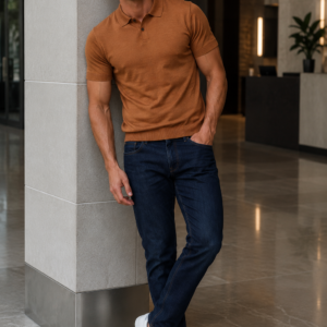 Bounces 27 knit polo product hero