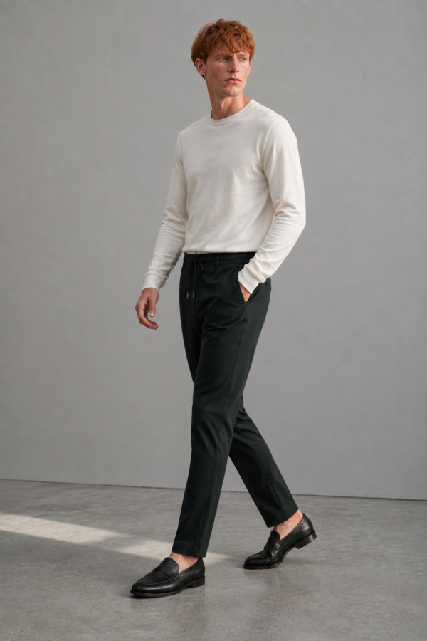 Barber 28 drawcord trouser alternate angle