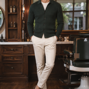 Forge 29 rib cardigan product hero