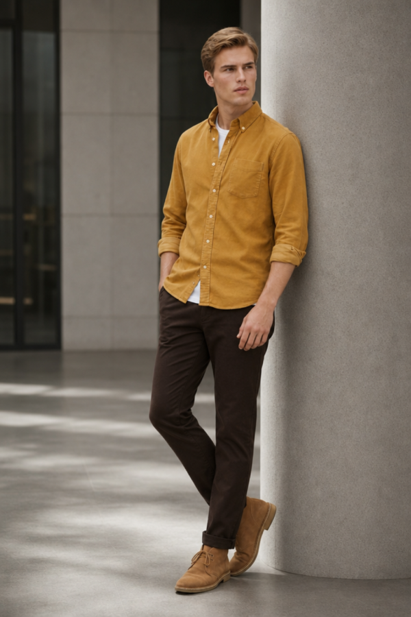 Clerk 31 Oxford shirt alternate angle