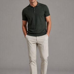Clerk 32 knit polo product hero