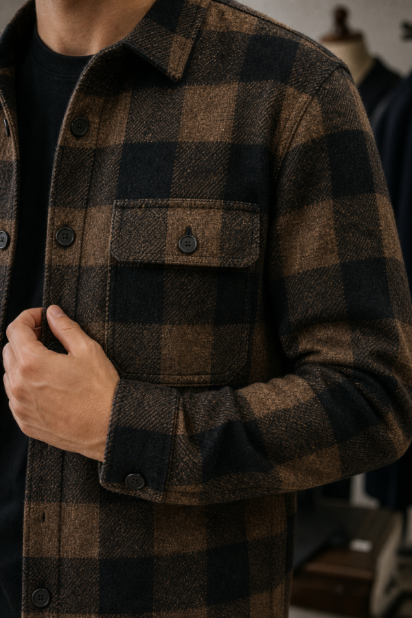 Bounces 35 tailored jacket fabric detail