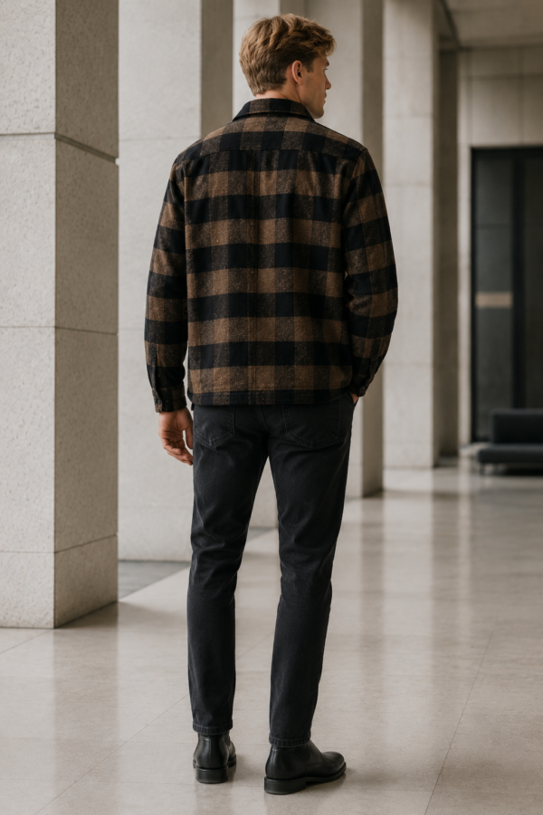 Clerk 40 tailored jacket back or construction