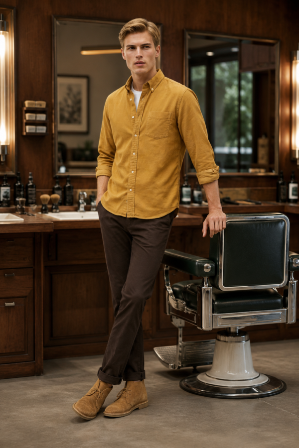 Clerk 41 Oxford shirt product hero
