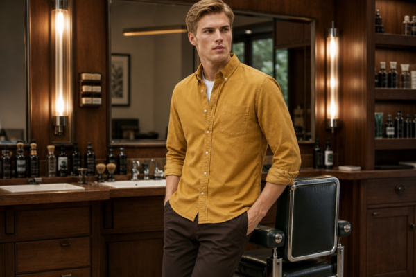 Clerk 41 Oxford shirt context view