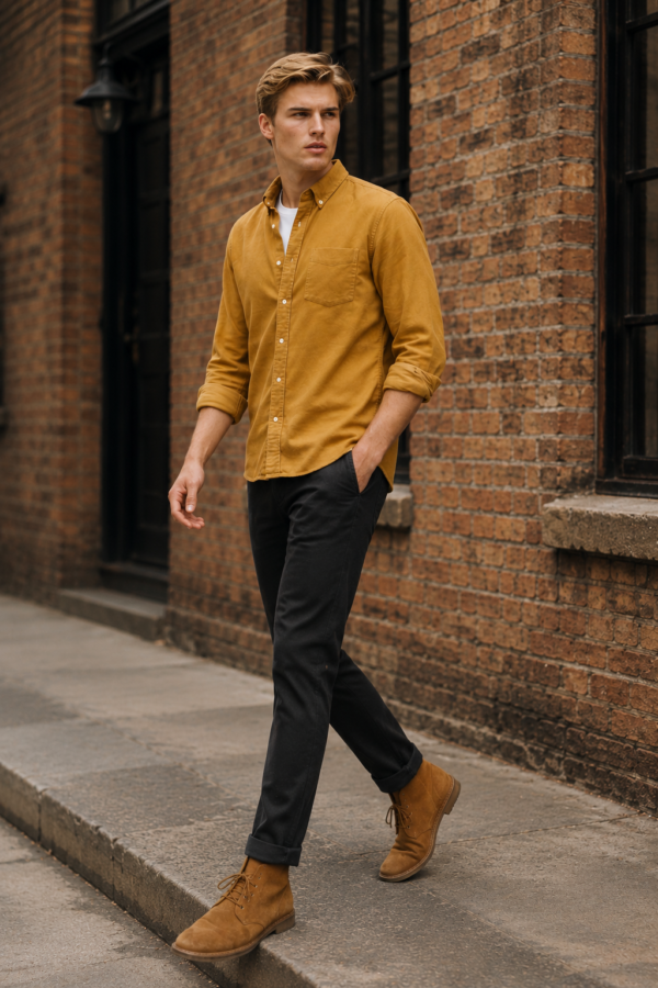 Bounces 46 Oxford shirt alternate angle