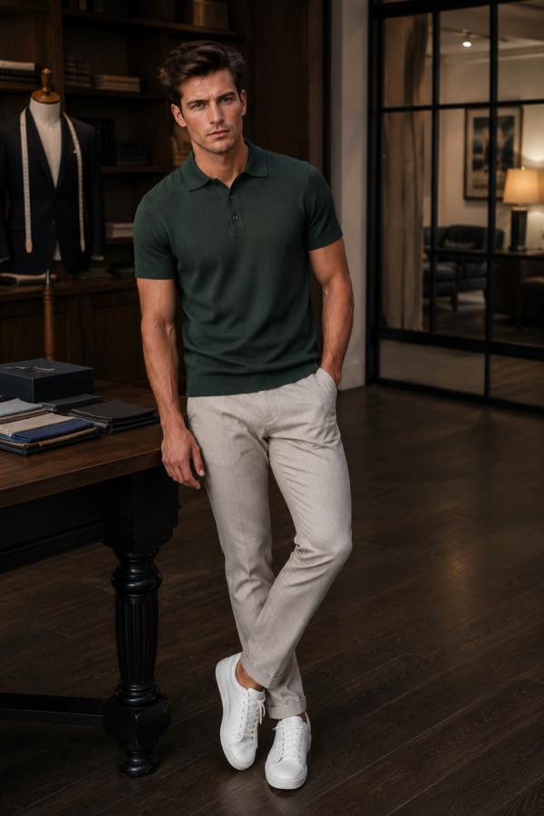 Bounces 47 knit polo product hero