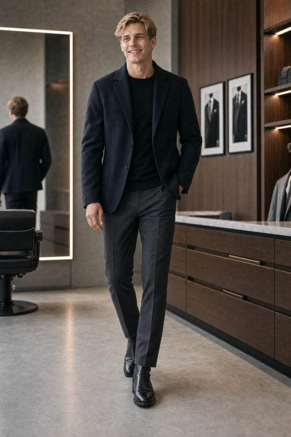 Clerk 50 tailored jacket alternate angle