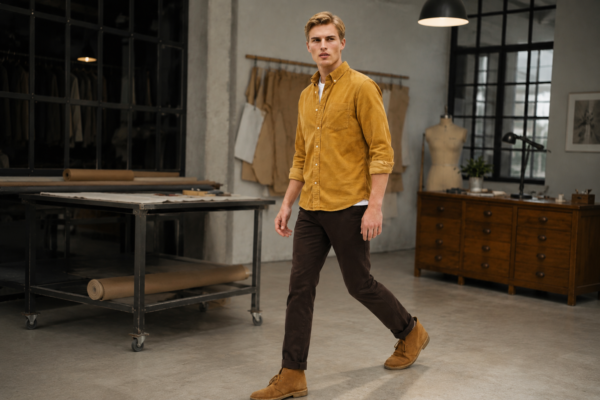 Clerk 51 Oxford shirt context view