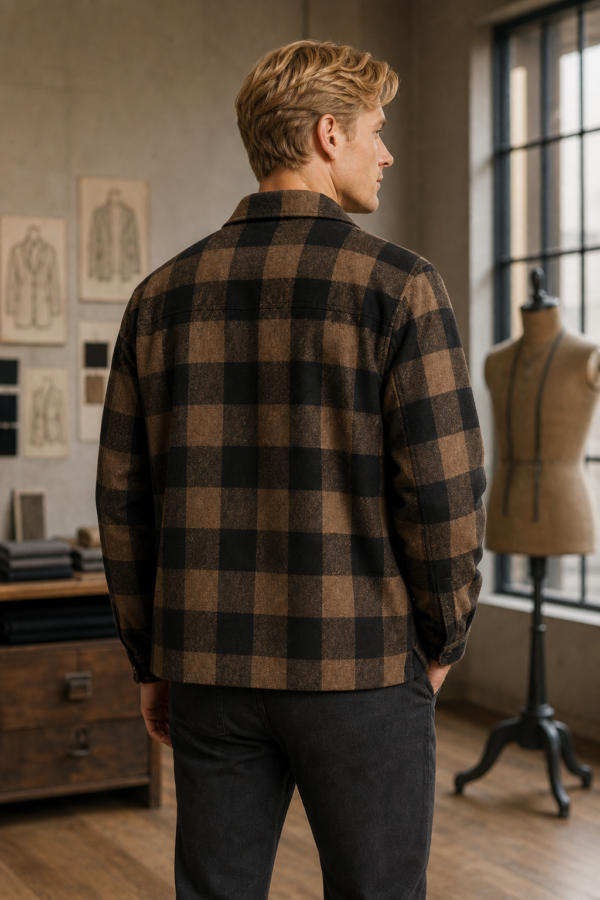 Clerk 60 tailored jacket back or construction