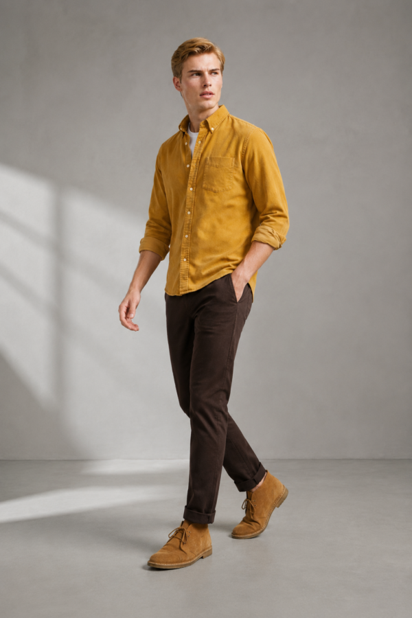 Clerk 61 Oxford shirt alternate angle