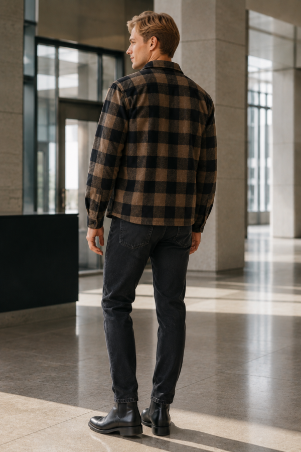 Bounces 65 tailored jacket back or construction