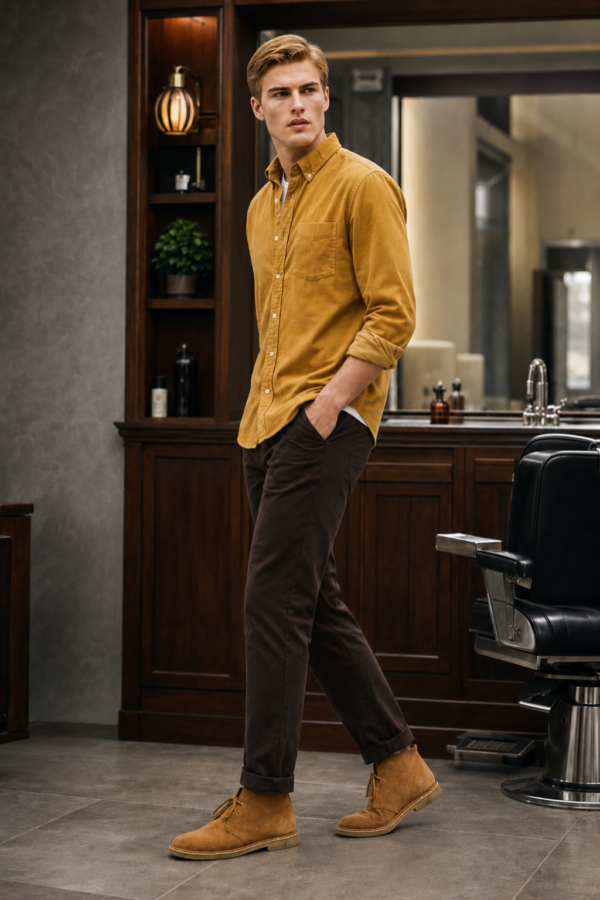Bounces 66 Oxford shirt alternate angle
