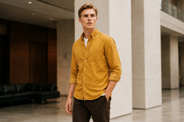 Clerk 81 Oxford shirt context view