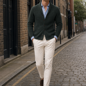 N9 84 rib cardigan product hero