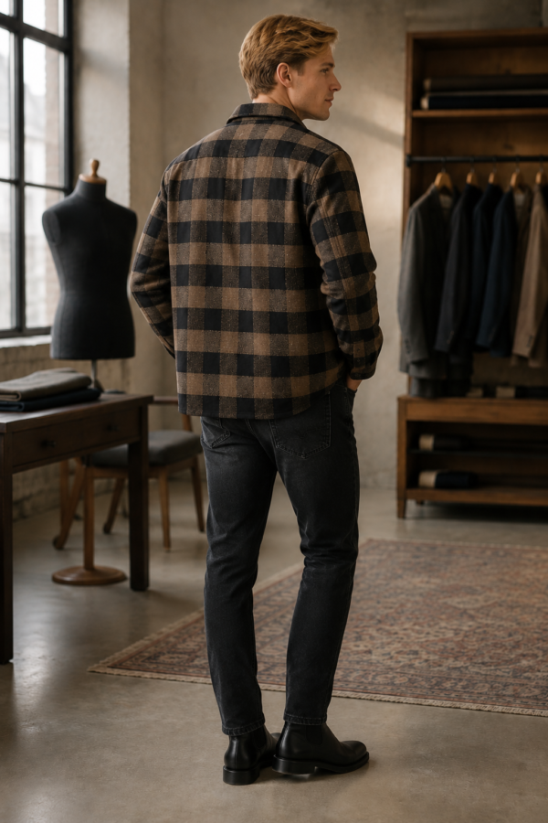 Bounces 85 tailored jacket back or construction